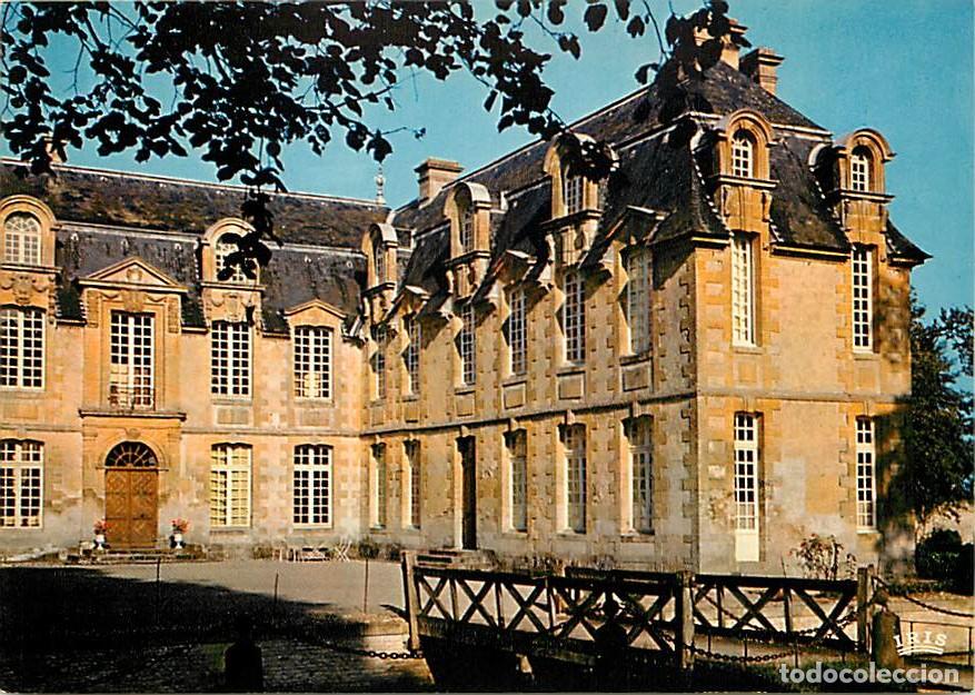 Cartoline: Francia - 14 - Saint Pierre sur Dives - Le Ch&acirc;teau de Carel (XVIIIe si&egrave;cle) sur les bords de la Dive