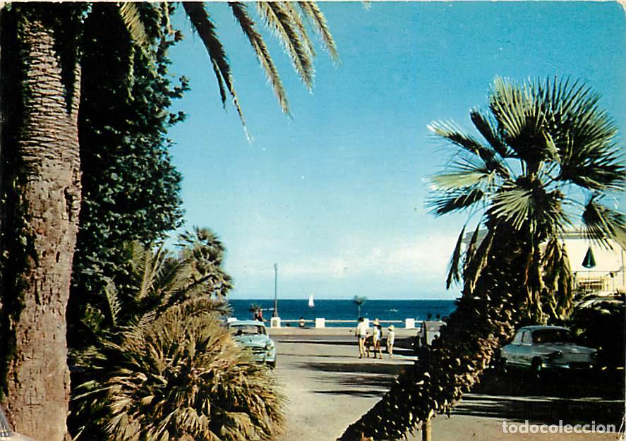 Cartoline: Francia - 13 - La Ciotat - All&eacute;e Lumi&egrave;re - Perspective sur la Mer - Automobiles - Flamme Postale de
