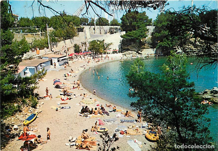 Cartes Postales: Francia - 13 - La Ciotat - La Calanque du Mugel - Sc&egrave;nes de Plage - CPM - Voir Scans Recto-Verso