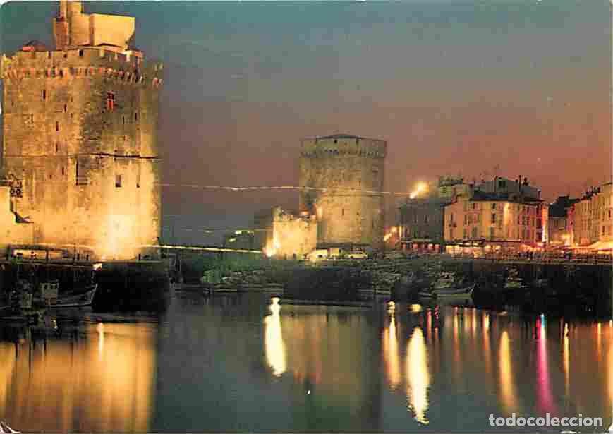 Postales: Francia - 17 - La Rochelle - Le Port - Les Tours - Vue de Nuit - CPM - Voir Scans Recto-Verso