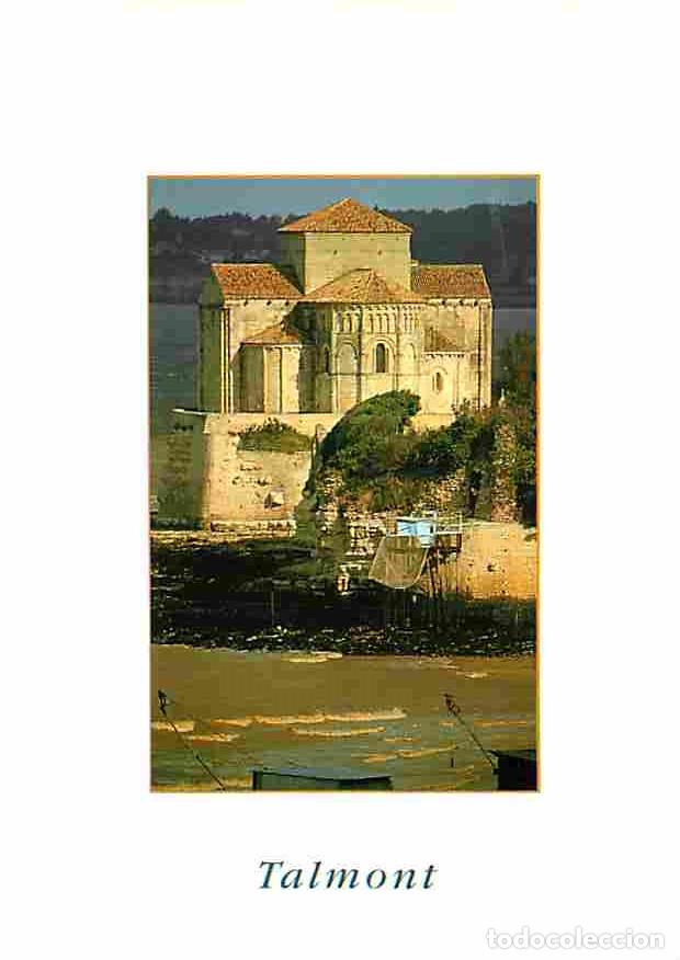 Postales: Francia - 17 - Talmont - L'Eglise romane - Carrelets - Flamme Postale de Cognac - CPM - Voir Scans R