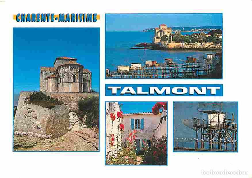 Postales: Francia - 17 - Talmont - Multivues - Carrelets - Fleurs - CPM - Voir Scans Recto-Verso