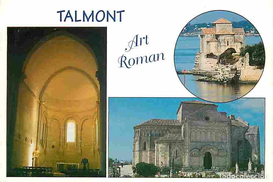 Postales: Francia - 17 - Talmont - L'Eglise romane - Multivues - CPM - Voir Scans Recto-Verso