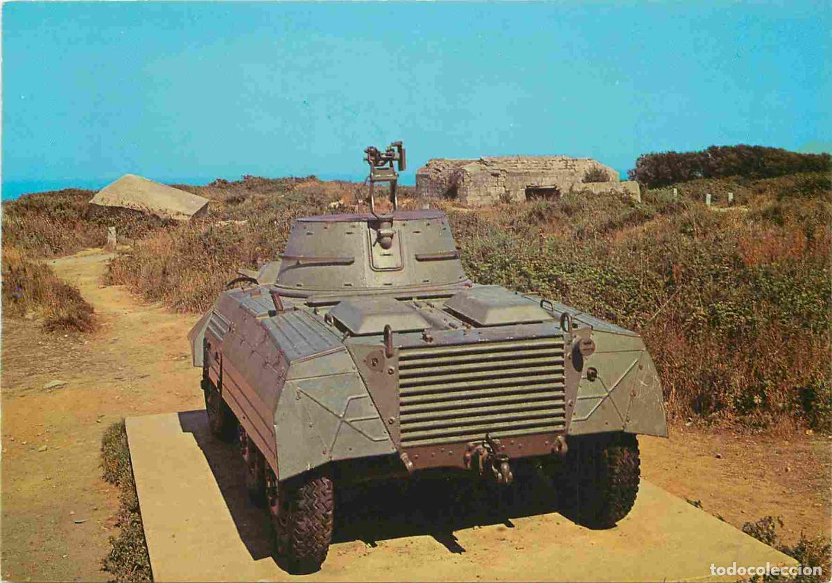 Postales: Francia - 14 - La Pointe du Hoc - Vestige du d&eacute;barquement - Le Char - CPM - Carte Neuve - Voir Scans