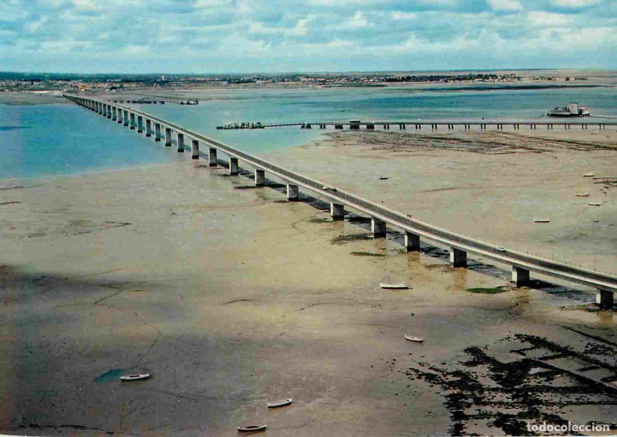 Postales: Francia - 17 - Ile d'Ol&eacute;ron - Le Viaduc Ol&eacute;ron Continent - Vue a&eacute;rienne - CPM - Carte Neuve - Voir S