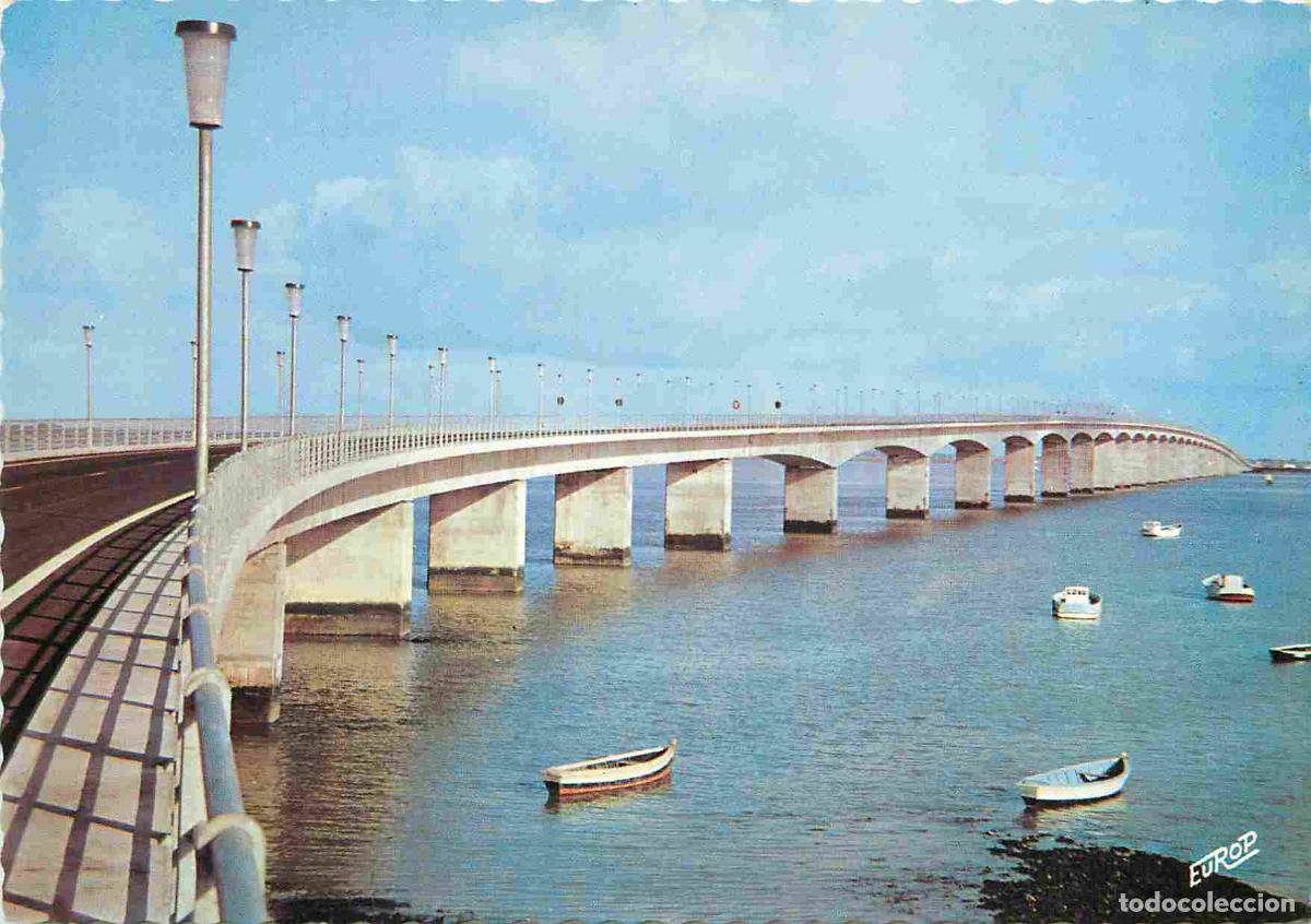 Postales: Francia - 17 - Ile d'Ol&eacute;ron - Le Viaduc Ol&eacute;ron Continent - Carte Dentel&eacute;e - CPSM grand format - Voir