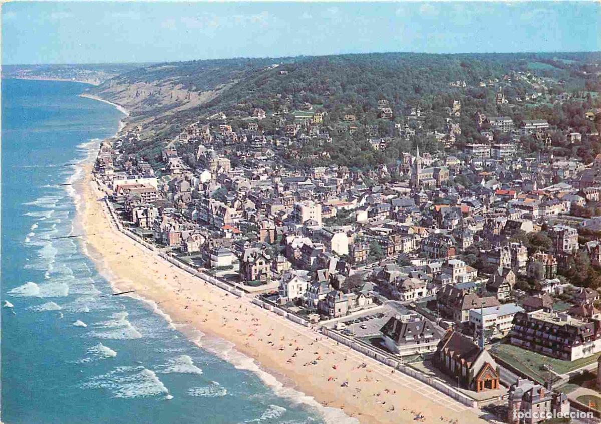 Postales: Francia - 14 - Houlgate - Vue G&eacute;n&eacute;rale a&eacute;rienne - La Ville et la Plage - CPM - Carte Neuve - Voir Sc