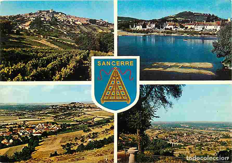 Cartoline: Francia - 18 - Sancerre - Multivues - Blasons - CPM - Voir Scans Recto-Verso