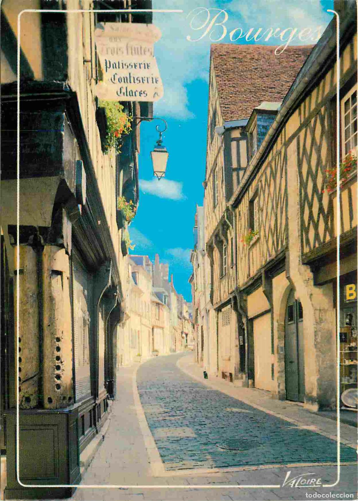 Postales: Francia - 18 - Bourges - Vieilles maisons rue Bourbonnoux - CPM - Carte Neuve - Voir Scans Recto-Ver