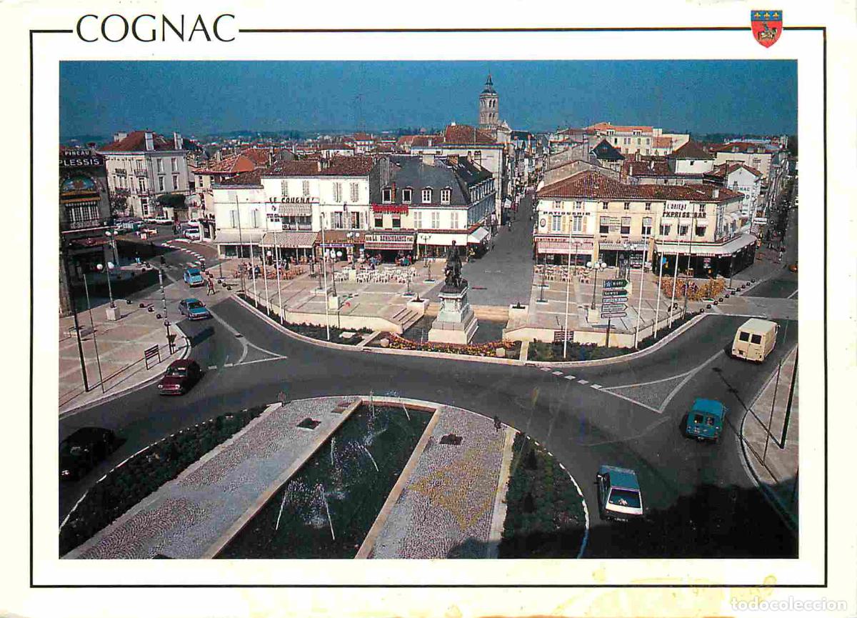 Postales: Francia - 16 - Cognac - Place Fran&ccedil;ois 1er - Automobiles - CPM - Voir Scans Recto-Verso