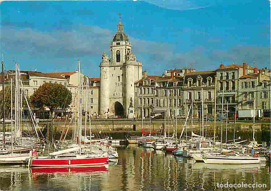 Postales: Francia - 17 - La Rochelle - Tour de la Grosse Horloge - Bateaux - Carte Neuve - CPM - Voir Scans Re