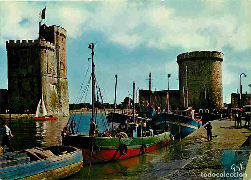 Postales: Francia - 17 - La Rochelle - Tour Saint Nicolas - Tour de la Chaine - Bateaux - CPM - Voir Scans Rec