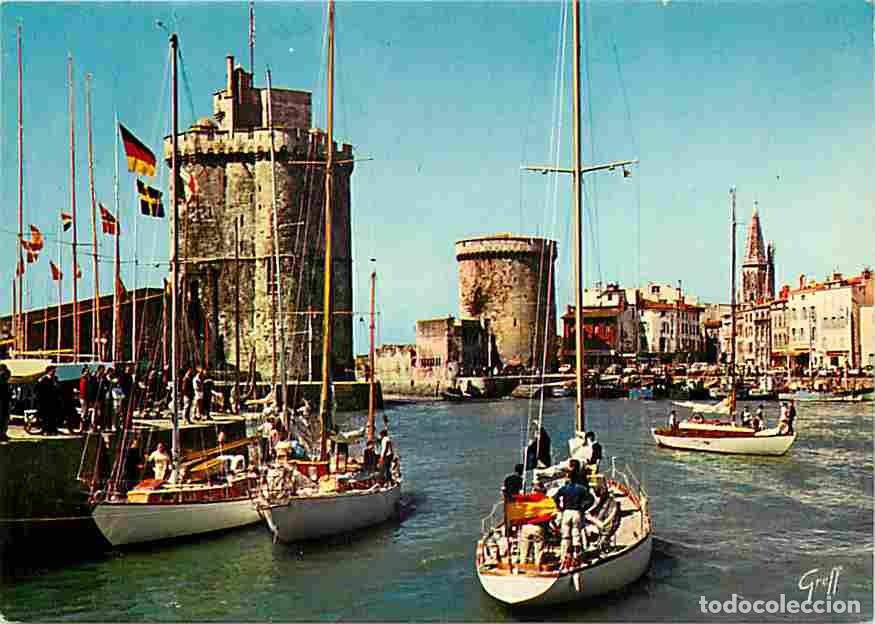 Postales: Francia - 17 - La Rochelle - Tour de la Chaine - Tour Saint Nicolas - Bateaux - CPM - Voir Scans Rec