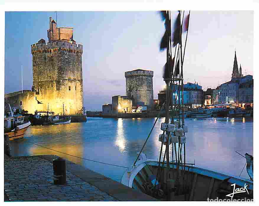 Postales: Francia - 17 - La Rochelle - Le vieux port - Tour Saint Nicolas - Tour de la Chaine - Bateaux - CPM