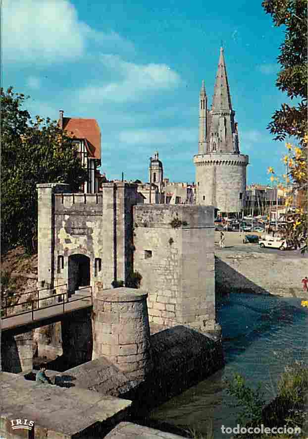 Postales: Francia - 17 - La Rochelle - Tour de la Lanterne - Tour des Quatre Sergents - Automobiles - CPM - Vo
