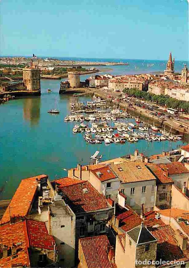 Postales: Francia - 17 - La Rochelle - Le vieux port - Les Tours - Au fond le port des Minimes - Bateaux - CPM