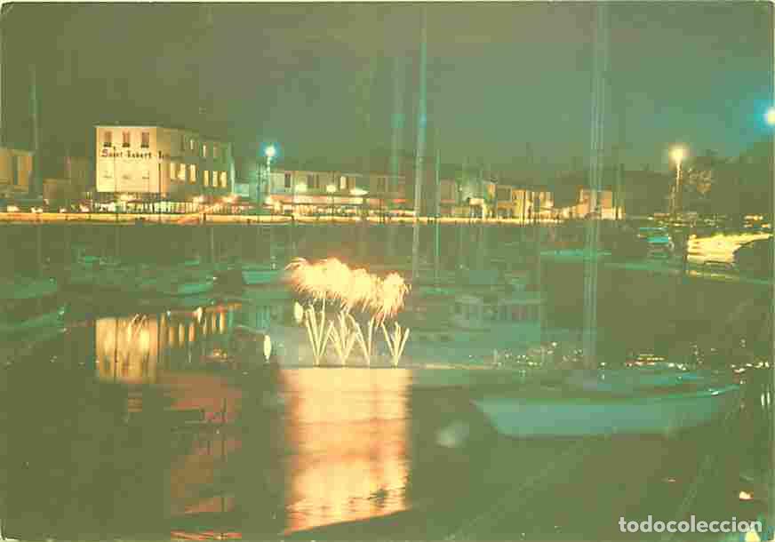Postkarten: Francia - 17 - Ile de R&eacute; - Saint Martin de R&eacute; - Le Port - Vue de Nuit - Flamme Postale - CPM - Voir