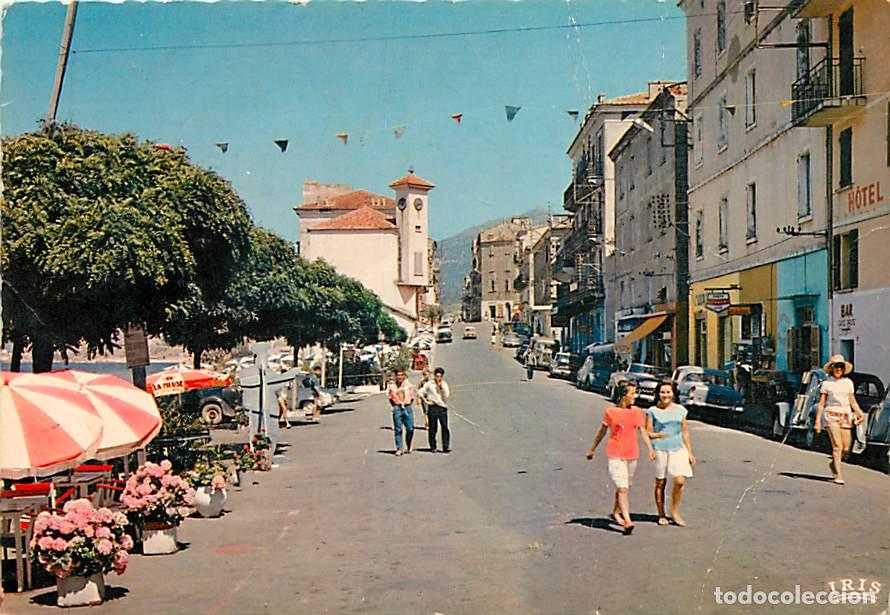Cartoline: Francia - 20 - Propriano - L'Avenue Napol&eacute;on et le Quai Saint Erasme - Automobiles - CPM - Etat froi