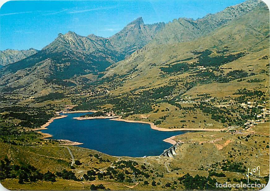 Cartoline: Francia - 20 - Calacuccia - Au centre du bassin du Golo, le lac de barrage domin&eacute; par l'ar&ecirc;te de la