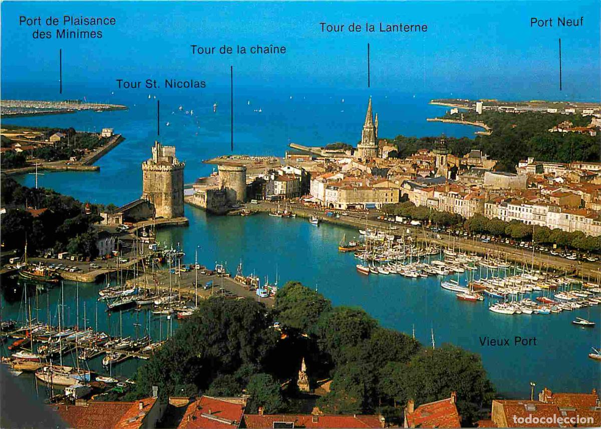 Postales: Francia - 17 - La Rochelle - Le vieux Port - Les deux Tours - Tour Saint Nicolas et Tour de la Chain