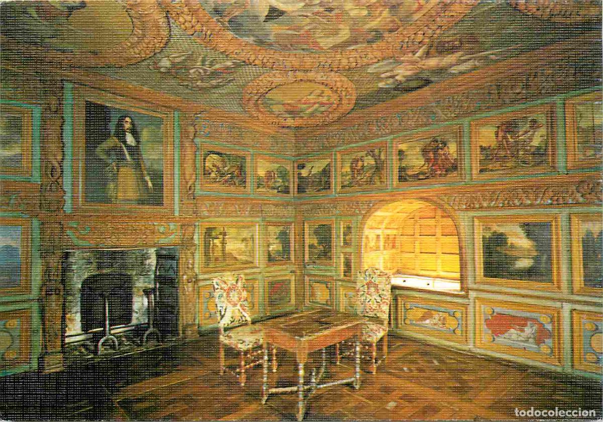 Cartes Postales: Francia - 17 - Saint Porchaire - int&eacute;rieur du Ch&acirc;teau de la Roche Courbon - La salle de bains - Cart