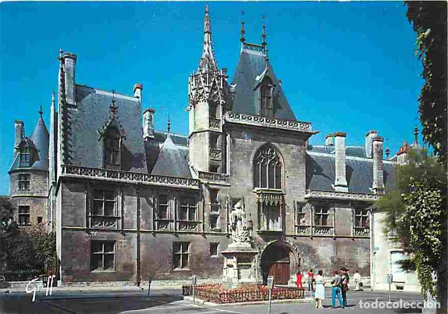 Cartes Postales: Francia - 18 - Bourges - Le Palais Jacques Coeur - La Statue de Jacques Coeur - Carte Neuve - CPM -