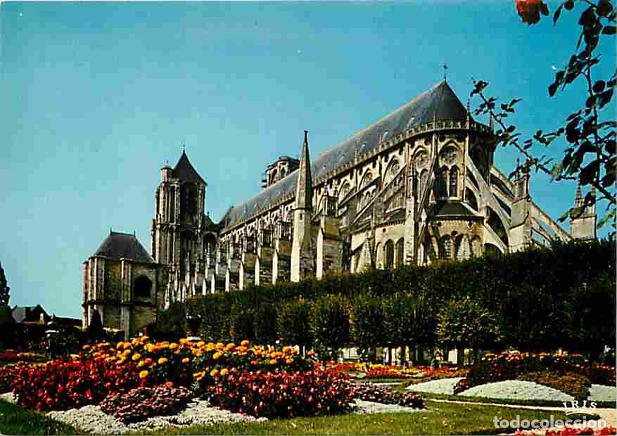 Cartoline: Francia - 18 - Bourges - La Cath&eacute;drale Saint Etienne - Fleurs - Carte Neuve - CPM - Voir Scans Recto