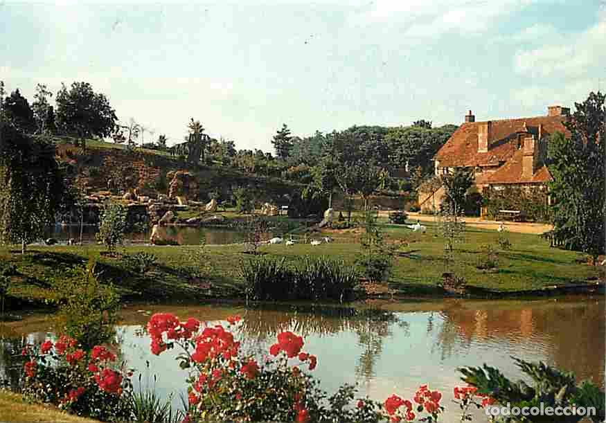 Cartes Postales: Francia - 18 - Apremont - Le Parc Floral - Fleurs - Flamme Postale de Lurcy Levis - CPM - Voir Scans