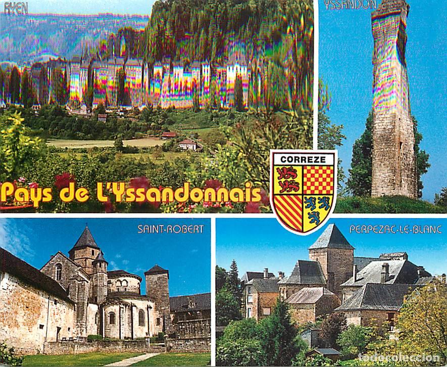 Postcards: Francia - 19 - Corr&egrave;ze - Le Pays de l'Yssandonnais - Multivues - Blasons - CPM - Voir Scans Recto-Ve