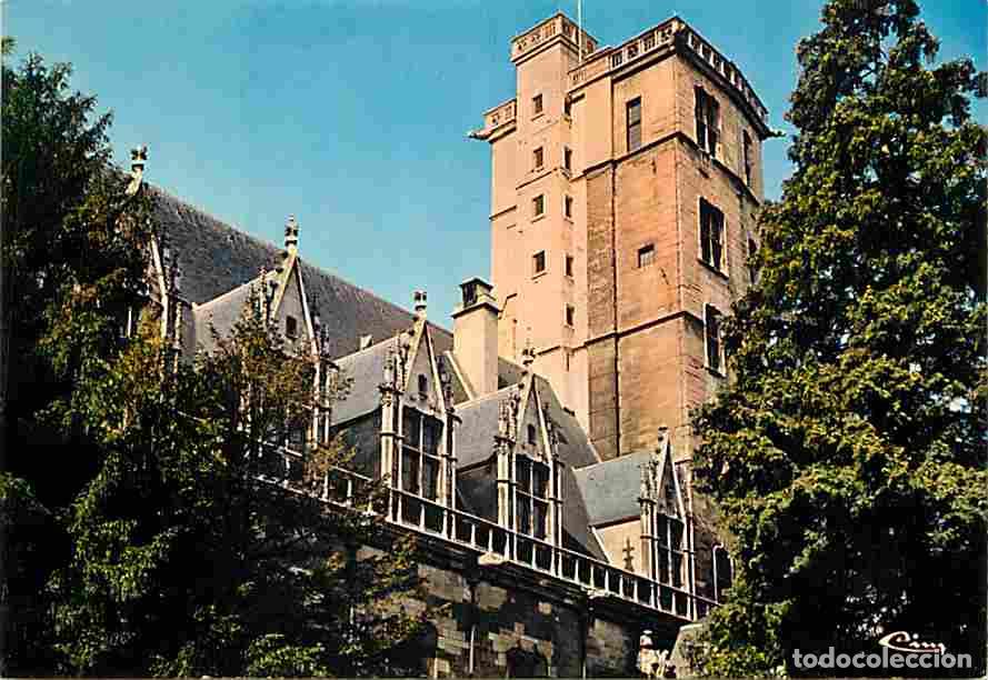 Postales: Francia - 21 - Dijon - Tour de Philippe le Bon - Cot&eacute; nord du Palais des Ducs avec son architecture