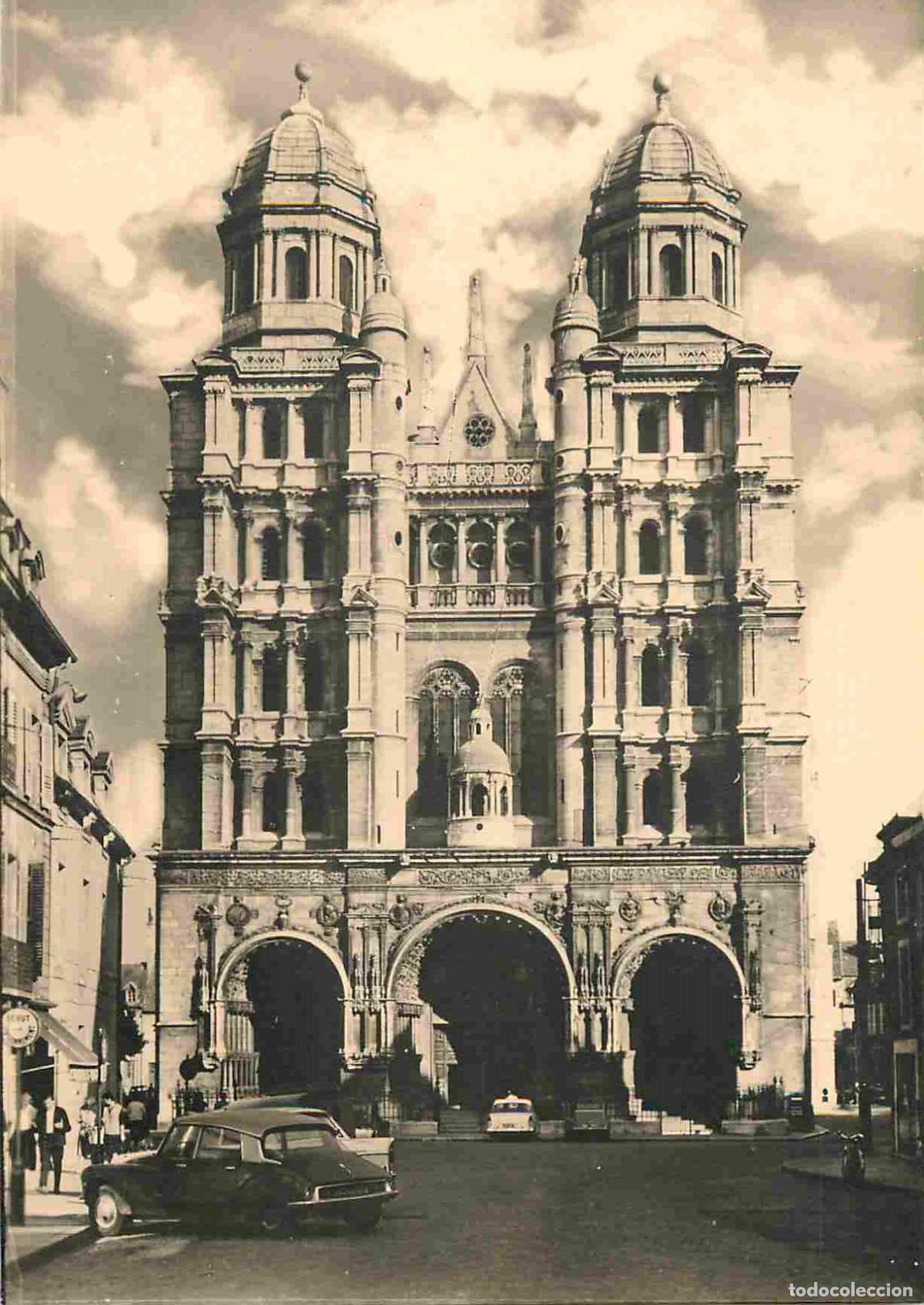 Postales: Francia - 21 - Dijon - Eglise Saint-Michel - Automobiles - Mention Photographie V&eacute;ritable - CPSM Gra