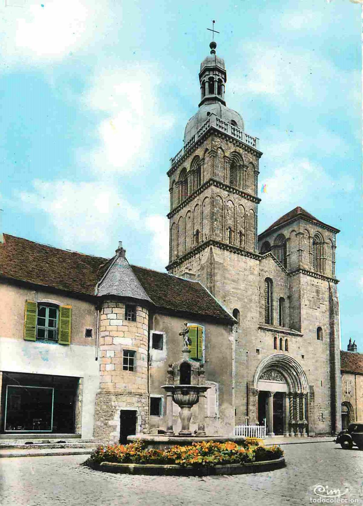 Postales: Francia - 21 - Saulieu - Basilique Saint Andoche - Mention Photographie V&eacute;ritable - Carte Dentel&eacute;e -