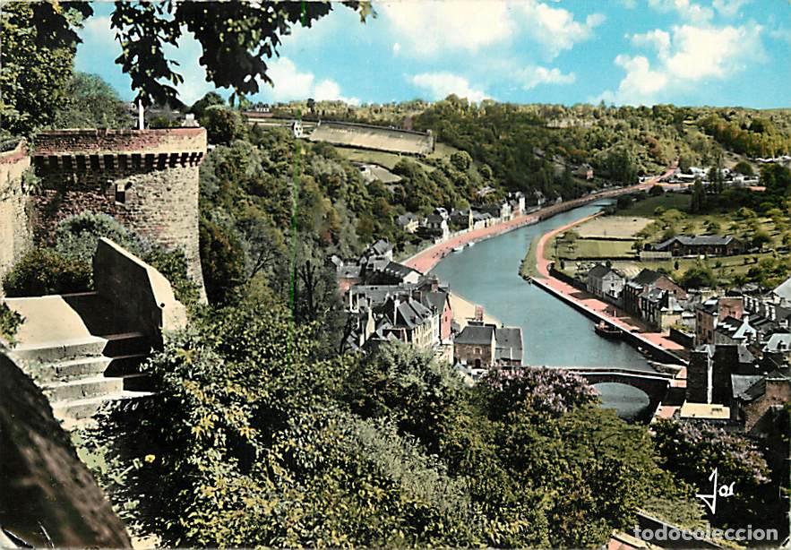 Postales: Francia - 22 - Dinan - L'avanc&eacute;e de la tour Sainte-Catherine et le vieux pont sur la Rance - CPM - V