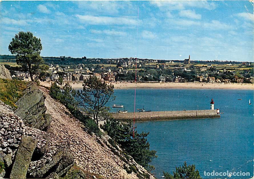 Postales: Francia - 22 - Erquy - Vue g&eacute;n&eacute;rale et la Jet&eacute;e - CPM - Voir Scans Recto-Verso