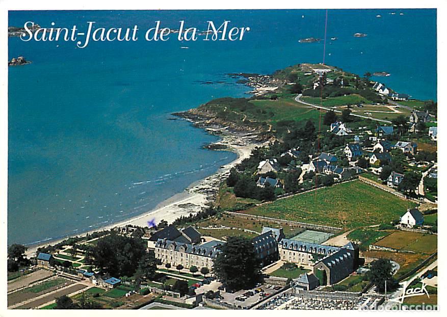Postales: Francia - 22 - Saint Jacut de la Mer - Vue g&eacute;n&eacute;rale de l'abbaye - Vue a&eacute;rienne - CPM - Voir Scans Re