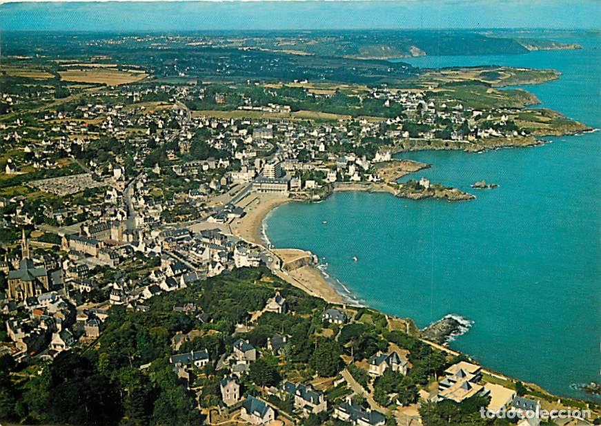 Postales: Francia - 22 - Saint Quay Portrieux - Vue G&eacute;n&eacute;rale a&eacute;rienne - Flamme Postale de Saint Quay Portrieux