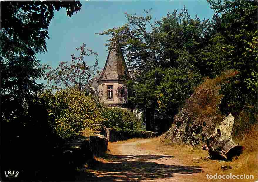 Postales: Francia - 23 - Bourganeuf - La Vall&eacute;e du verger - La Tour du Ch&acirc;teau ayant appartenu &agrave; Emile de Gira