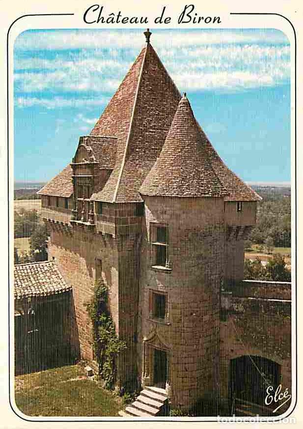 Postales: Francia - 24 - Biron - Le Ch&acirc;teau - La Tour de Garde et la loggia - CPM - Voir Scans Recto-Verso