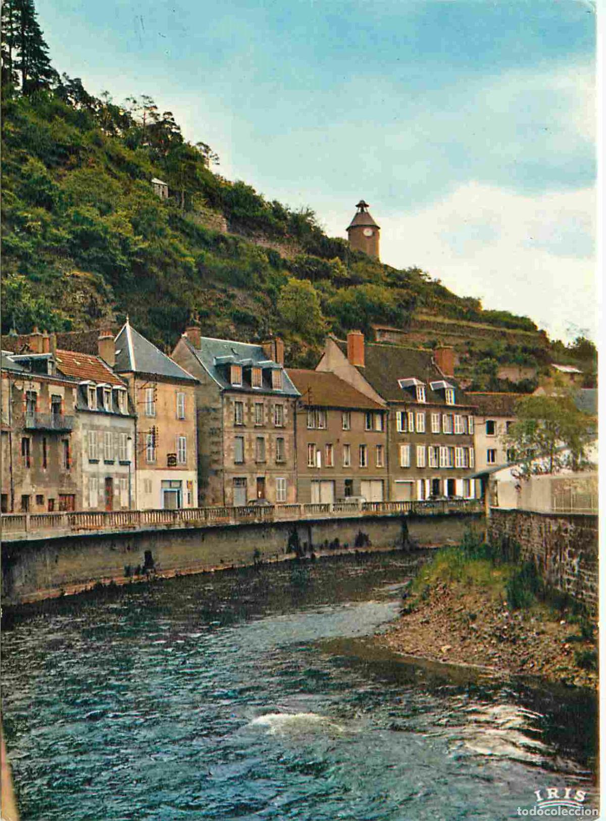 Postales: Francia - 23 - Aubusson - La vall&eacute;e de la Creuse et la Tour de l'Horloge - CPM - Voir Scans Recto-Ve