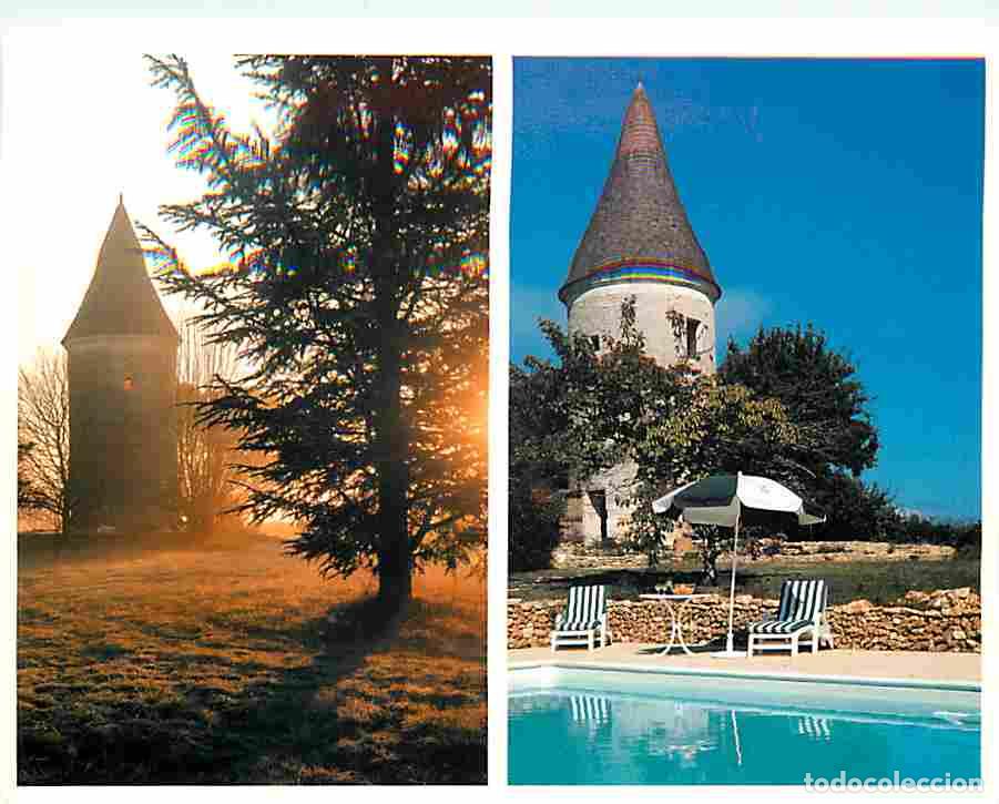 Postales: Francia - 24 - Saint Mayme de P&eacute;reyrol - Neige et Soleil &agrave; la Tour - Multivues - CPM - Voir Scans Re