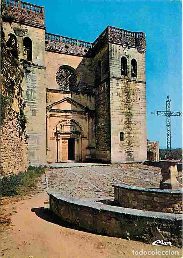 Postales: Francia - 26 - Grignan - L'Eglise Saint-Sauveur et la Tour des Cloclches, &eacute;difi&eacute;e de 1535 &agrave; 1543, pa