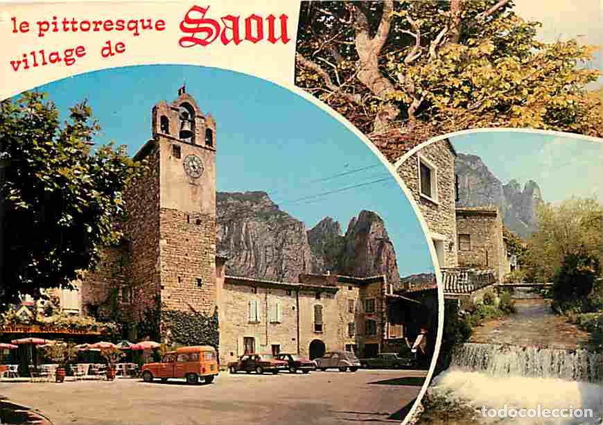 Postales: Francia - 26 - Saou - Le pittoresque village - Multivues - Automobiles - CPM - Voir Scans Recto-Vers