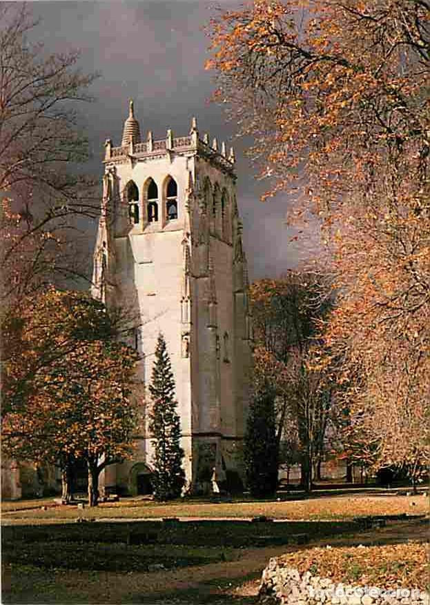 Postales: Francia - 27 - Le Bec Hellouin - Abbaye Notre-Dame du Bec-Hellouin - La Tour Saint-Nicolas - Carte N