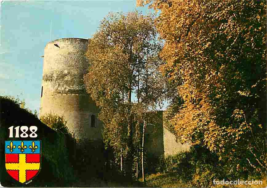 Postales: Francia - 27 - Gisors - La Tour du Prisonnier - Blasons - CPM - Voir Scans Recto-Verso