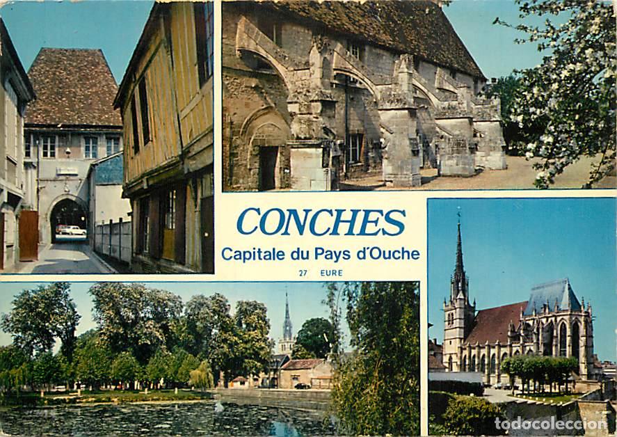 Cartes Postales: Francia - 27 - Conches en Ouche - Capitale du Pays d'Ouche - Multivues - CPM - Voir Scans Recto-Vers