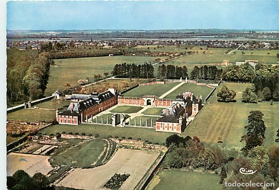 Cartes Postales: Francia - 27 - Le Neubourg - Le Ch&acirc;teau du Champs de Bataille - Vue a&eacute;rienne - CPM - Voir Scans Rect