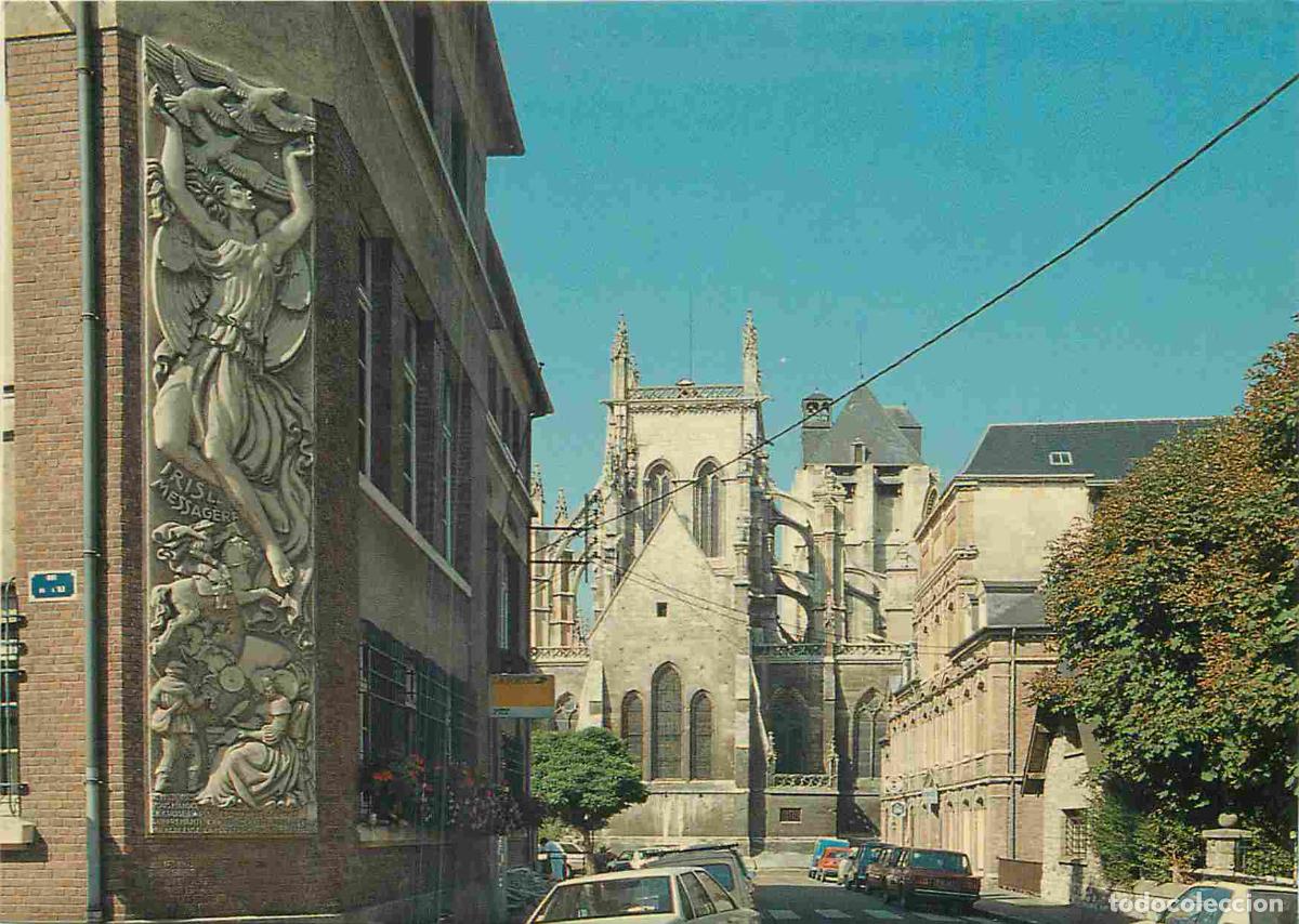 Postkarten: Francia - 27 - Louviers - La poste - Iris la Messag&egrave;re - Automobiles - CPM - Voir Scans Recto-Verso