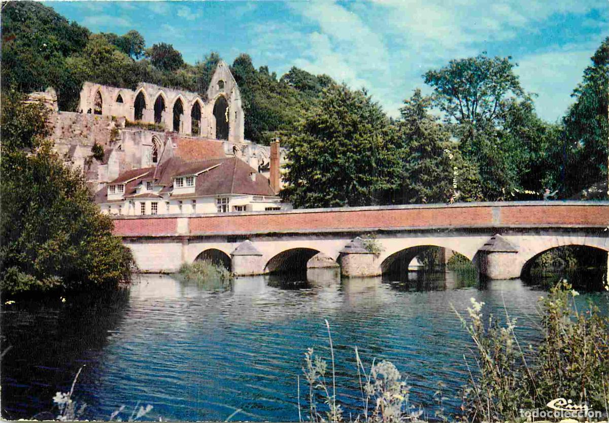 Postkarten: Francia - 27 - Beaumont le Roger - Bords de la Risle et Abbaye - CPM - Voir Scans Recto-Verso