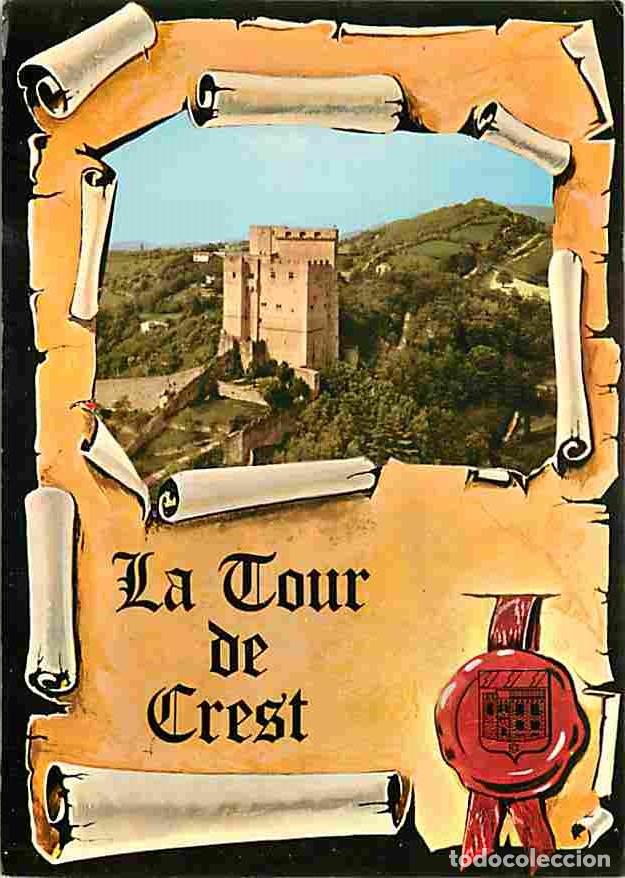 Postales: Francia - 26 - Crest - La Tour - Vue a&eacute;rienne - CPM - Voir Scans Recto-Verso