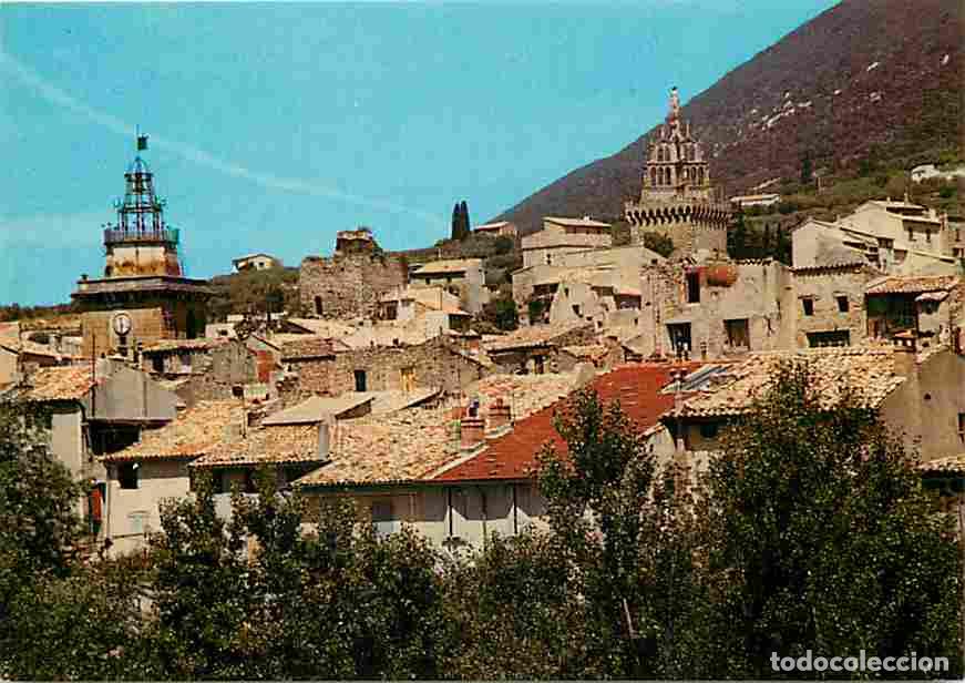 Postales: Francia - 26 - Nyons - Le Clocher de l'Eglise - La Tour du Ch&acirc;teau - N.D. de Bon Secours - Carte Neu